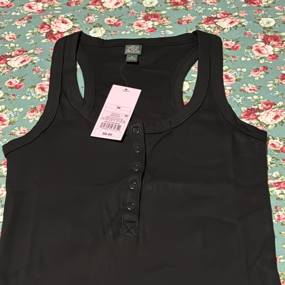 Wild Fable _black button up tank top, medium size. New with tags. Summer wear 💦 - Picture 3 of 5